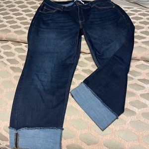 Lane Bryant Cuffed Ankle Jeans